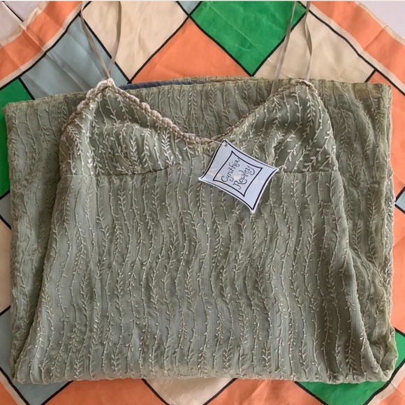 NWT Cynthia Rowley Sage Beaded Mini Dress - Picture 3 of 4